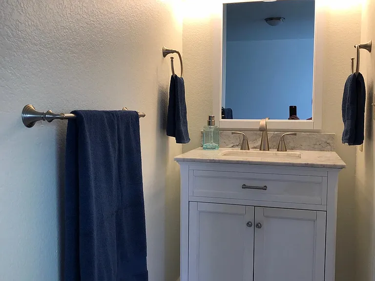 bathroom off master bedroom
