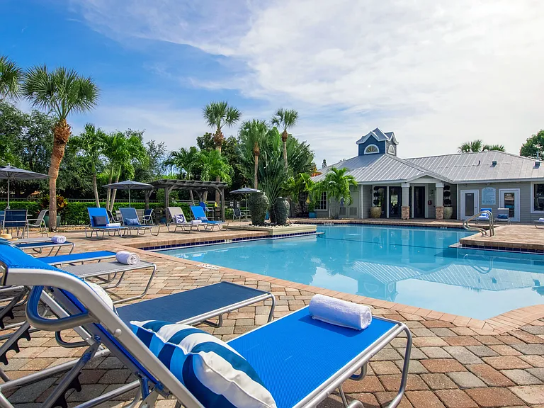 Bask in the sun on one or our plentiful poolside loungers lined around the pool on the expansive sundeck.