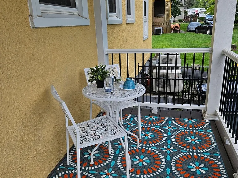 Private patio