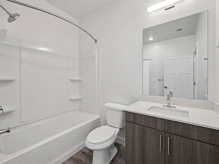 Three Bedroom - Bathroom with Full Tub and Shower