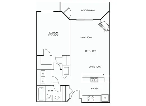 Floor plan Driftwood