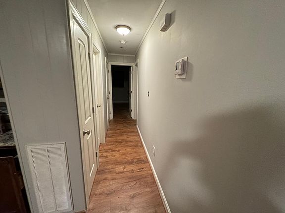 Hallway to bedrooms solid core doors
