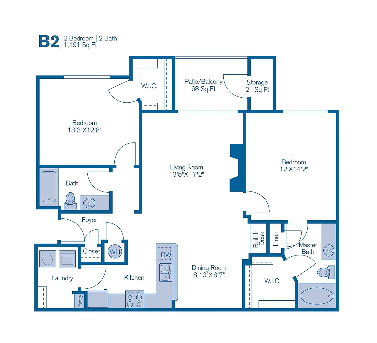 Floor plan B2