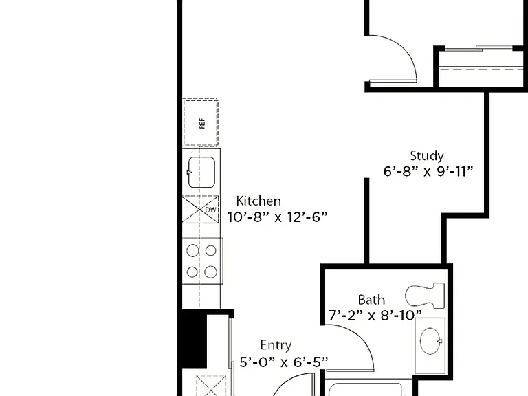 C1 1B AND STUDIO 634 SQFT C1 1B AND STUDIO 634 SQFT