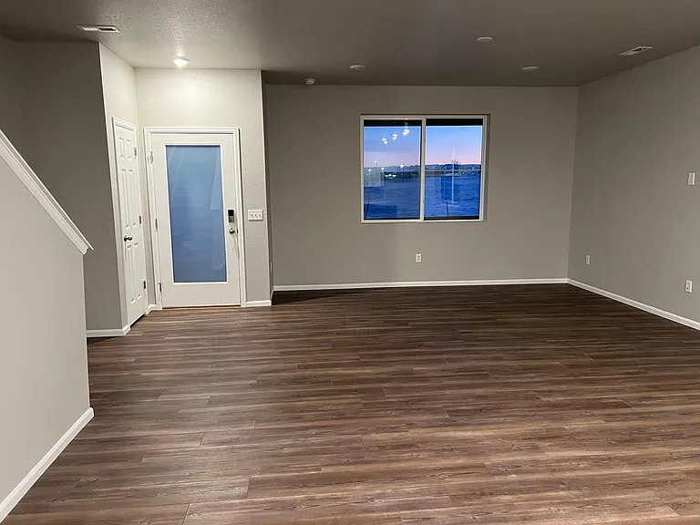 Coat closet next to front door