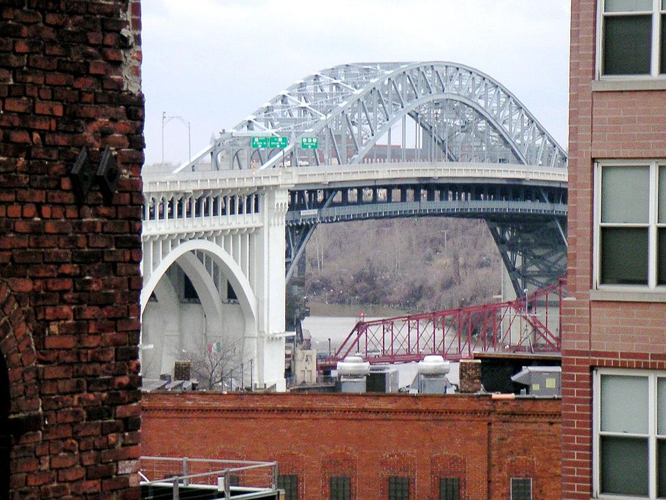 View from back windows and deck