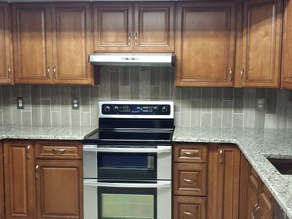 kitchen with double oven