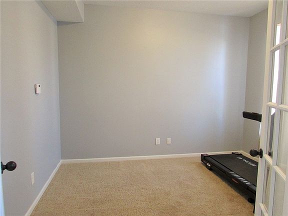 Office with beautiful french doors!