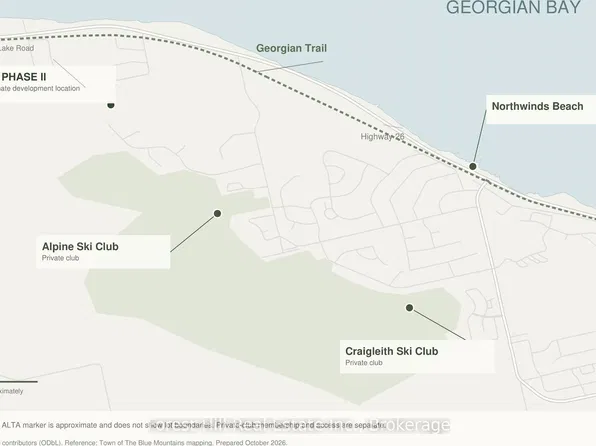 LOT 1 Alta Rd, The Blue Mountains, ON L9Y 0T2