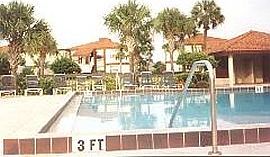 Heated Pool next to unit