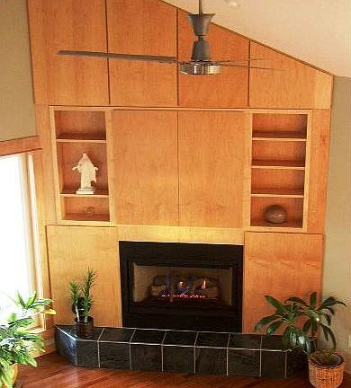 Gas fireplace