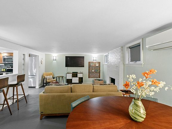 Dining room & living room