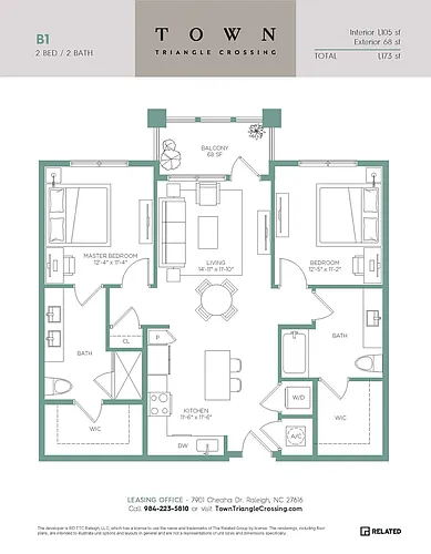 Floor plan B1