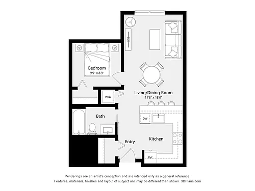 Floor plan A01