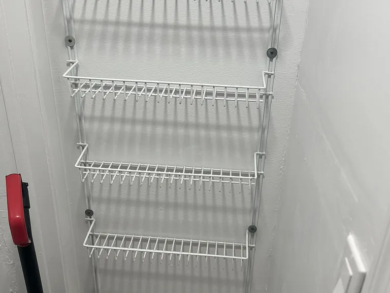 Pantry food storage rack