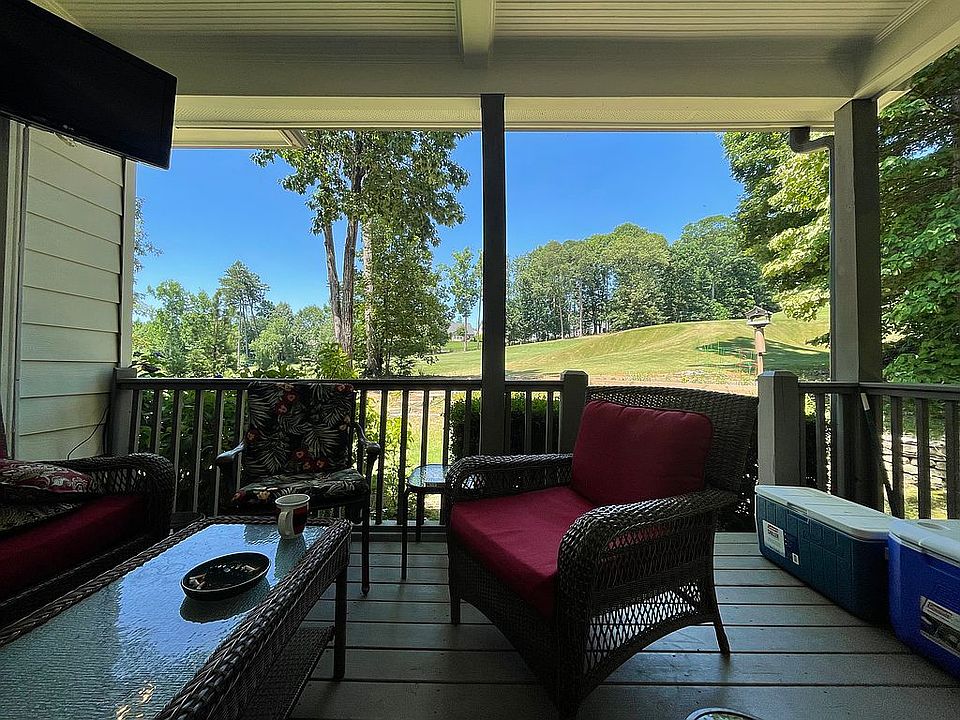 View of 6th hole from deck