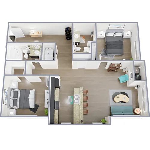 Floor plan B2