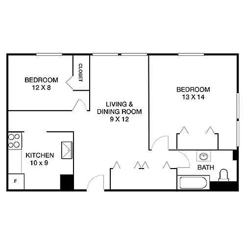 Floor plan The Study plus Den