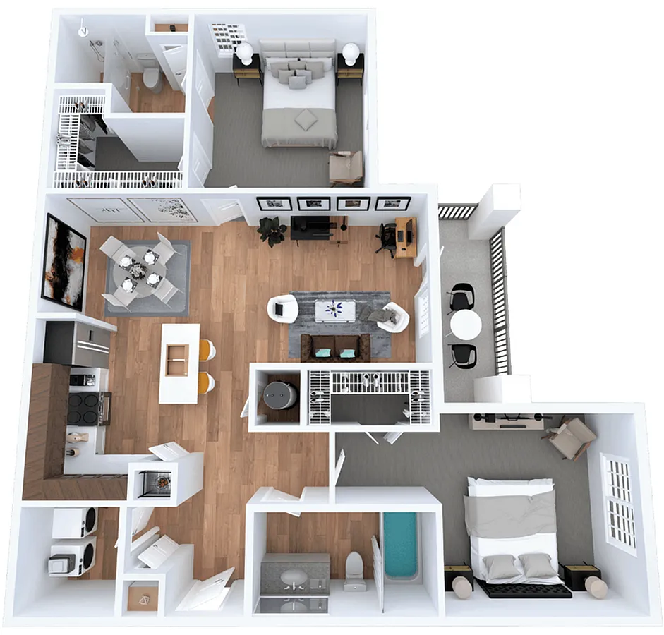 Floor plan B1