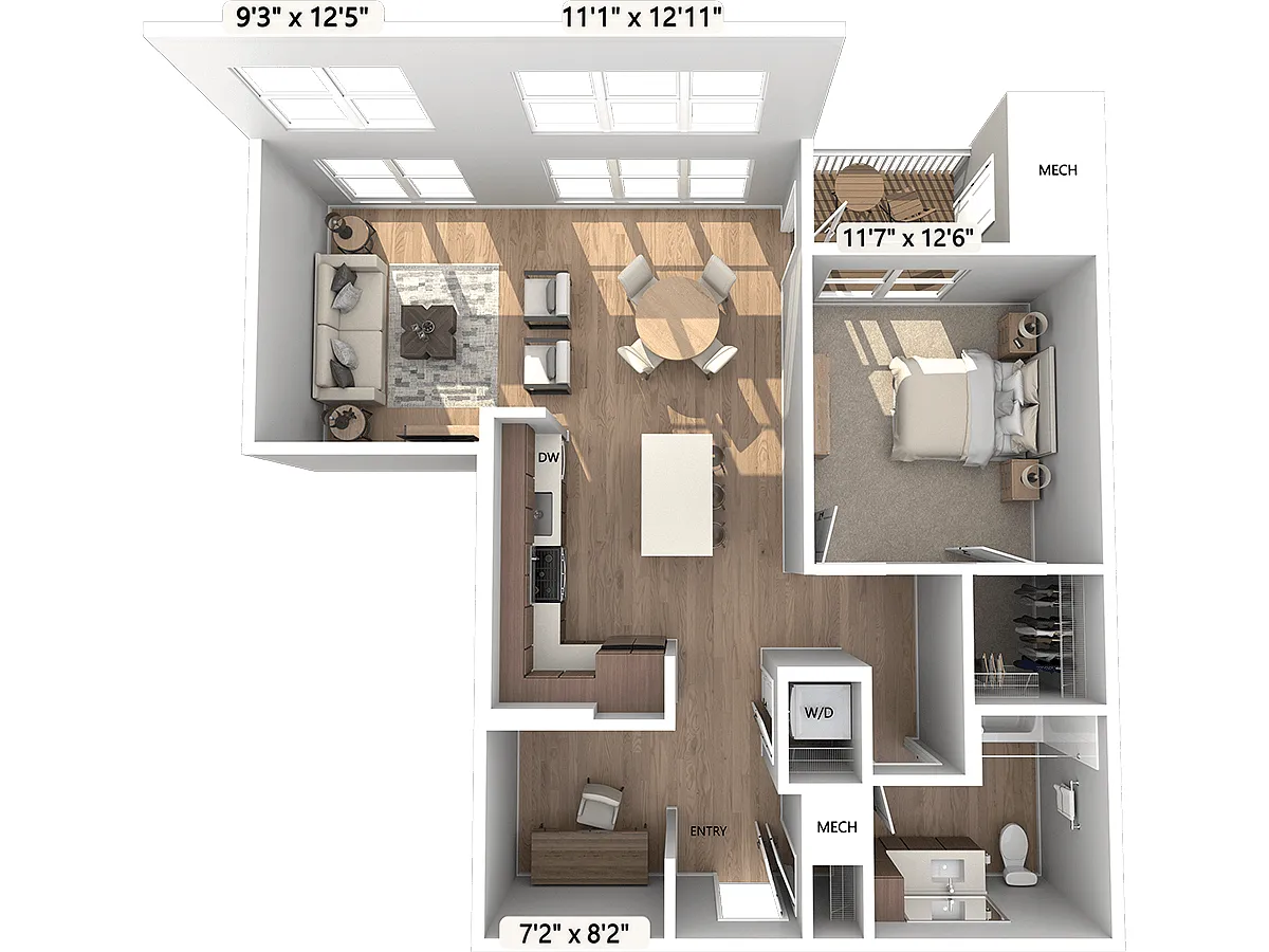 Floor plan AM20D-003-303