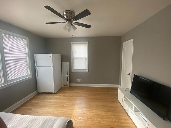 Room 1 for rent (Main Floor). Room comes with a full-size fridge that may be moved if requested.