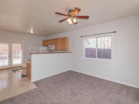 Interior recently remodeled with new carpet and fresh paint.