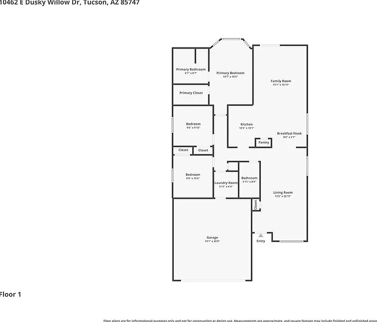 3 bed, 2.0 bath, 1495 sqft, $1,695 — Photo 2