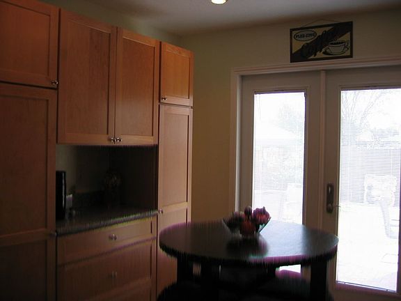 French doors off dining room