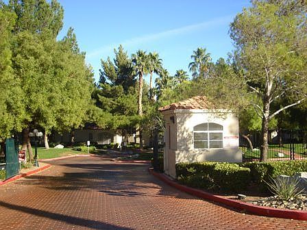 Gated Entryway to Complex