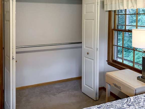 Huge closet for clothes & storage!