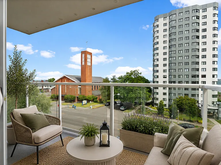 Morning coffee, evening sunsets, and city views that never get old ___ Your private balcony retreat awaits.