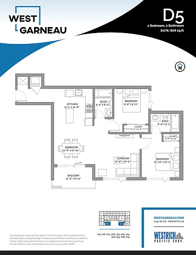 Floor plan 506
