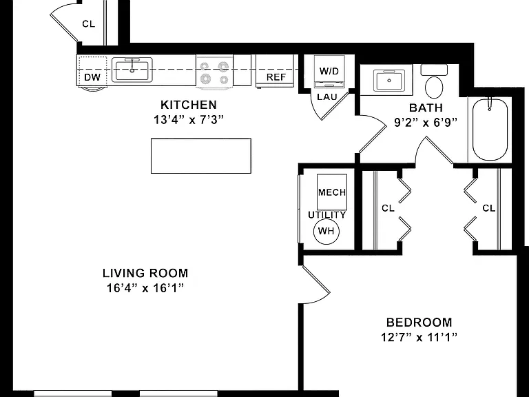 A7 Floor plan W Dimensions A7 Floor plan W Dimensions