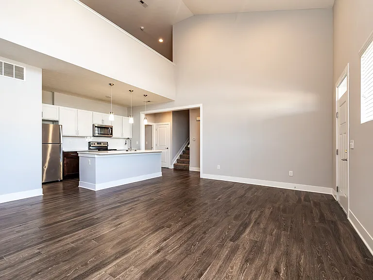 Experience modern living with this expansive open-plan design perfect for entertaining and relaxation.