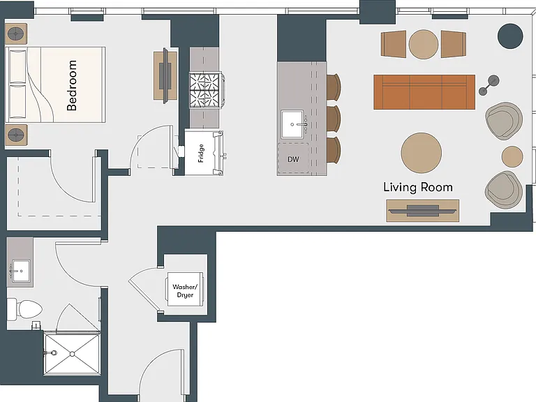 One Bedroom One Bedroom