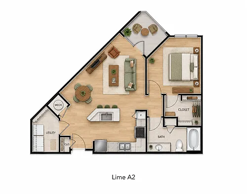 Floor plan A2