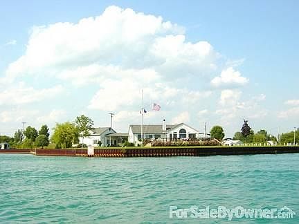 Looking at the home from the S. Channel