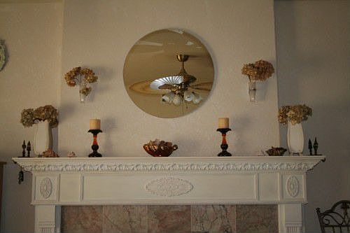 Beauful Fireplace and Mantel