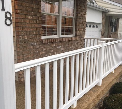 Welcoming front porch