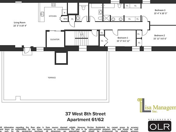 2nd image of 37 W 8th St #61