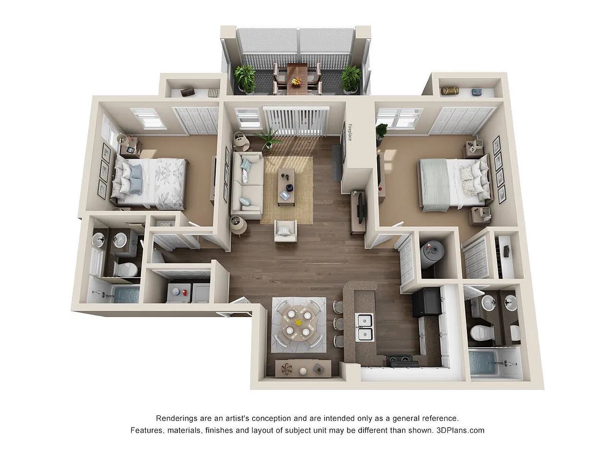 Floor plan B1