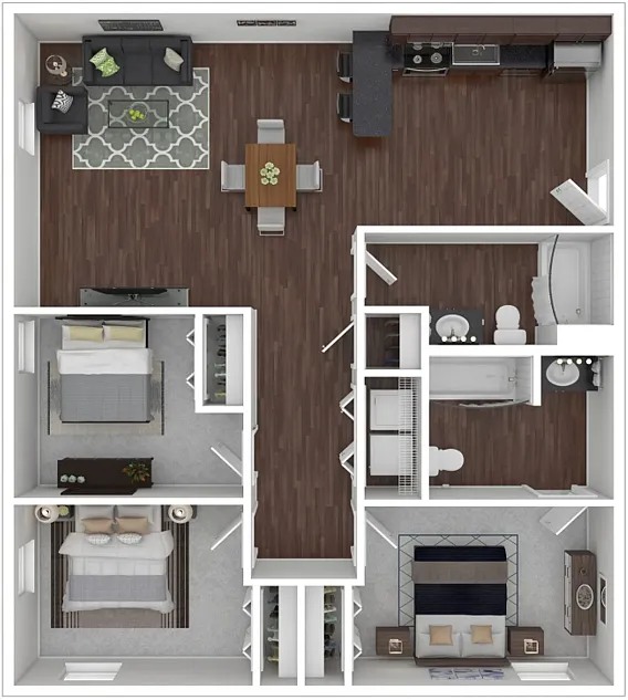 Floor plan Blue Ridge