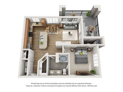 Floor plan A4 Renovated