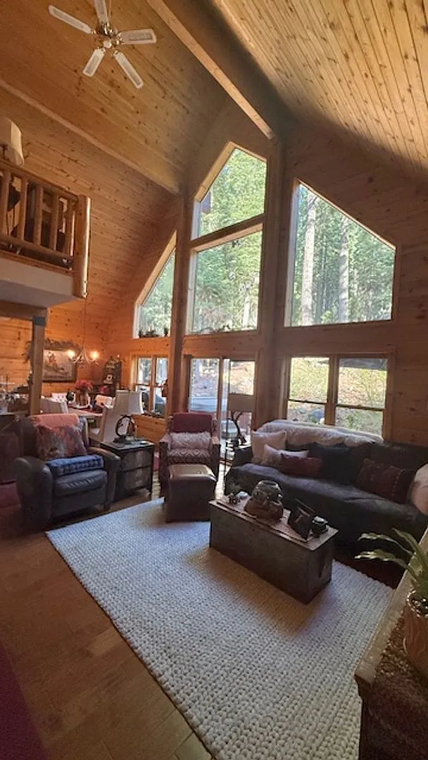 Charming Tahoe Donner Log Cabin with Hot Tub — Photo 1