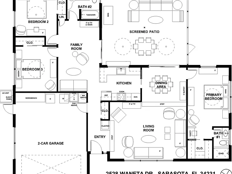 Floorplan- house in unfurnished