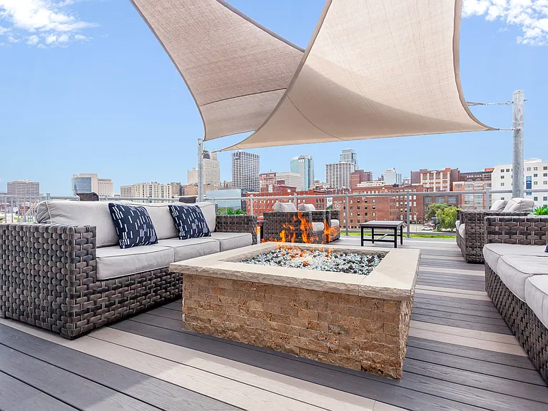 Rooftop Firepit Lounge