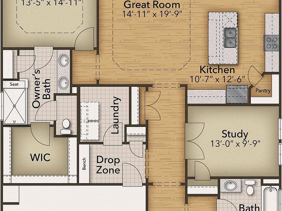2nd image of 815 Big Cedar Dr.