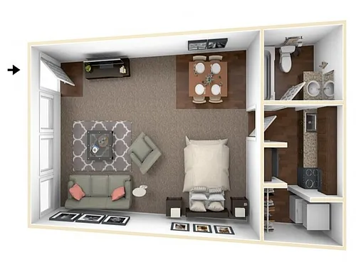 Floor plan The Cabana