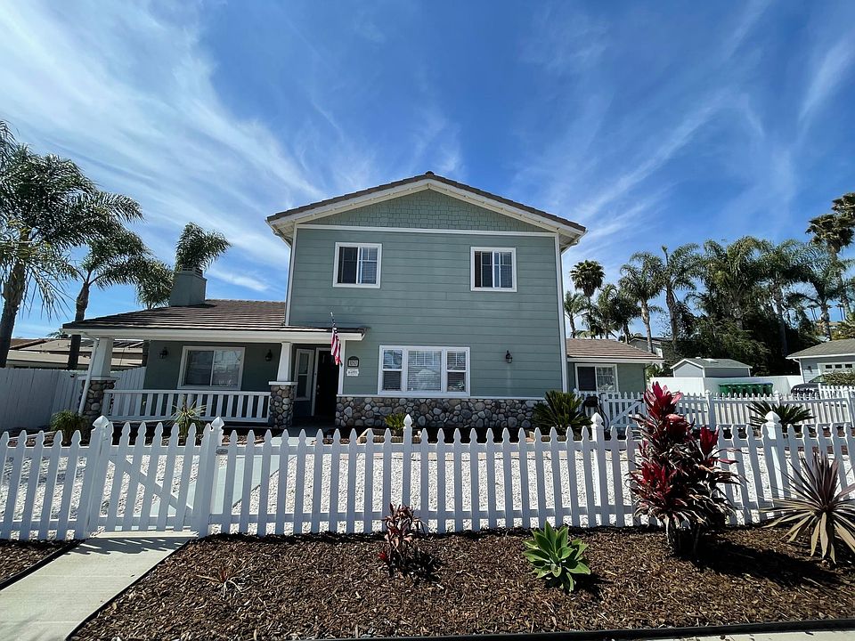 Front of home with low maintenance front yard.