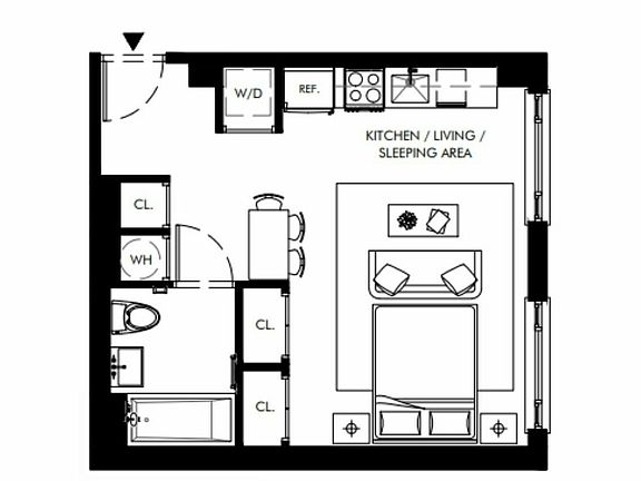 2nd image of 50 Clarkson Ave #304